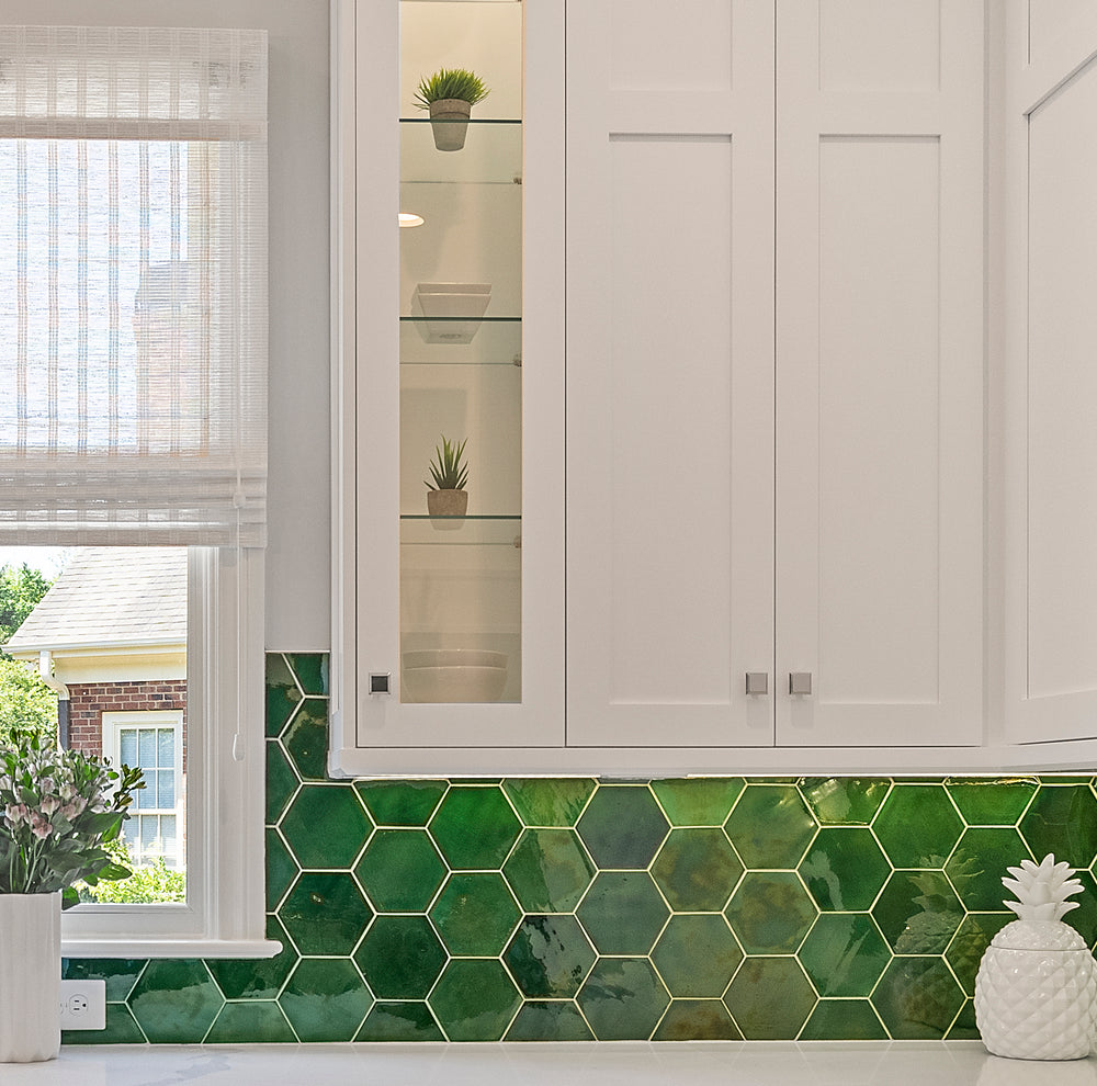 Handmade Ceramic Kitchen Tile Projects By Mercury Mosaics