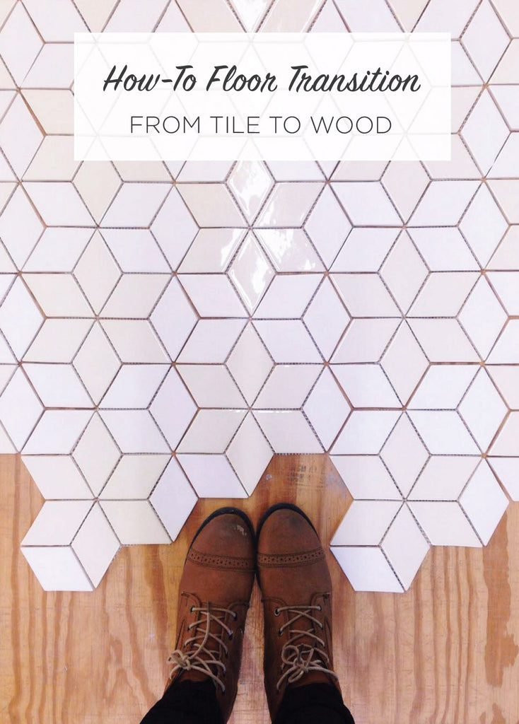 Hexagon Tile To Wood Transition