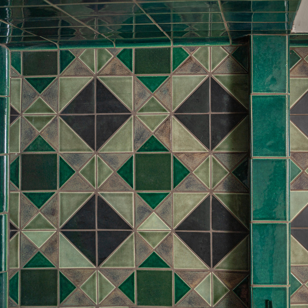 London Pattern Tile Floor