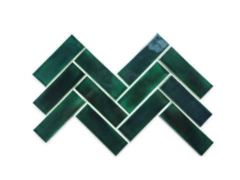 2x6 Subway Tile Herringbone Pattern