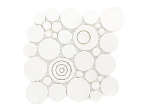 White Bubble Tile