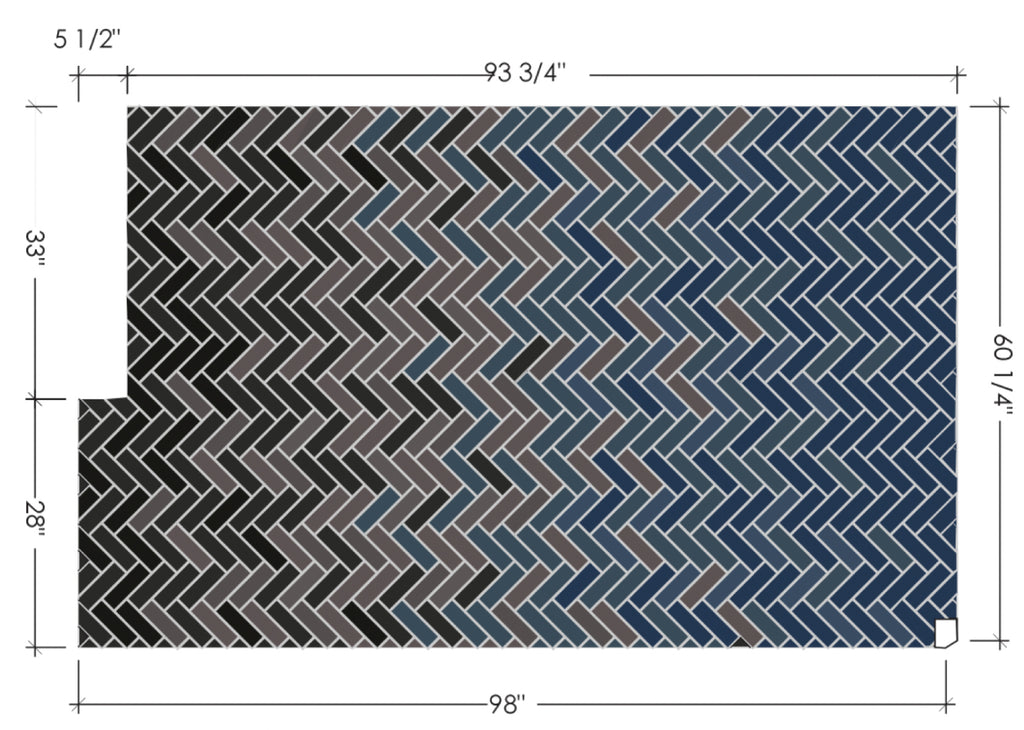 Herringbone Floor Layout