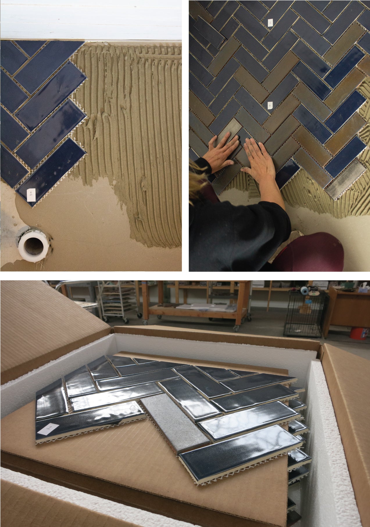 Herringbone-Tiled-Floor-Process-Layout