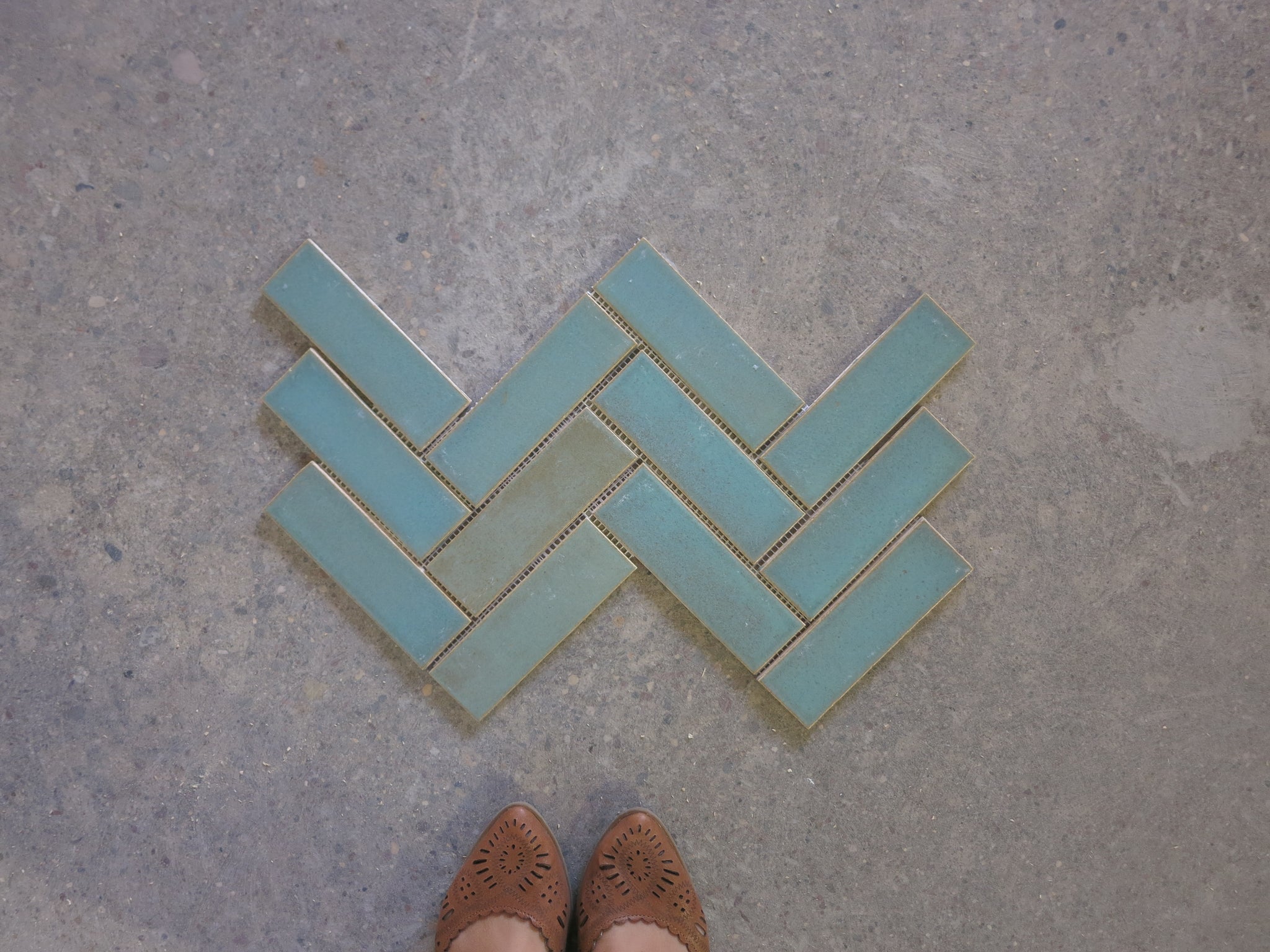 Herringbone Subway Tile