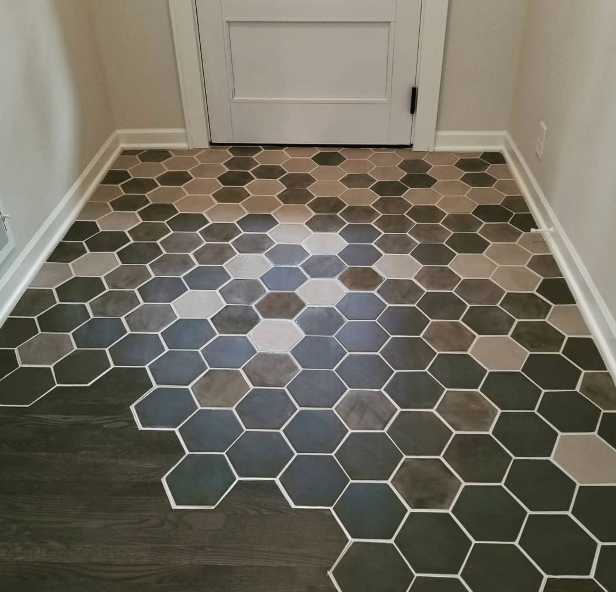 Tile to Wood Floor Transition. 