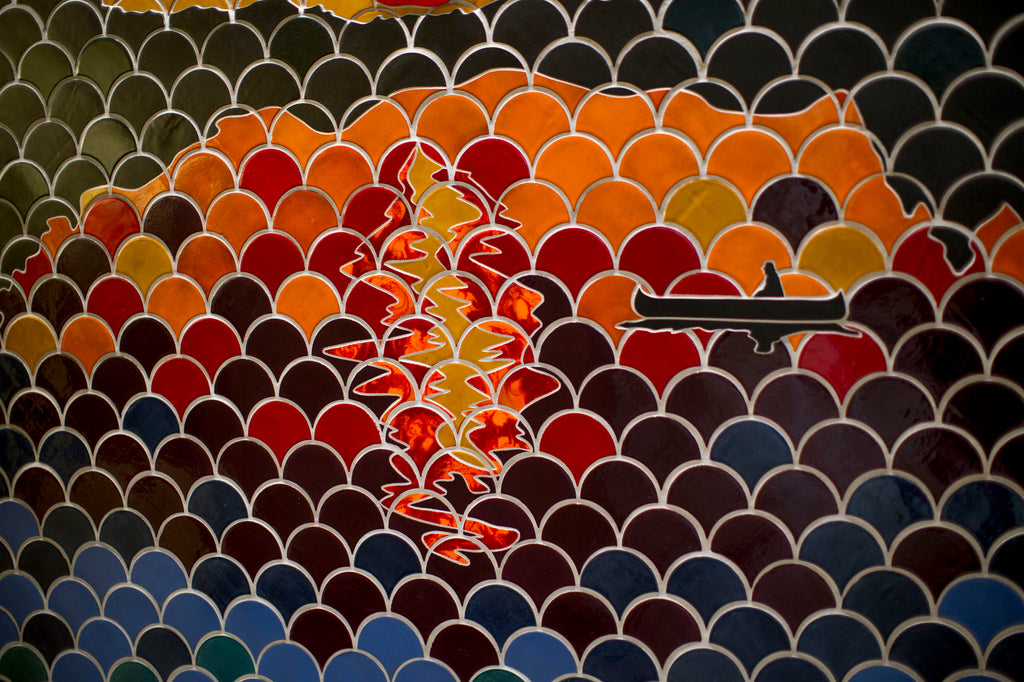 MSP Airport Tile Mural Mercury Mosaics