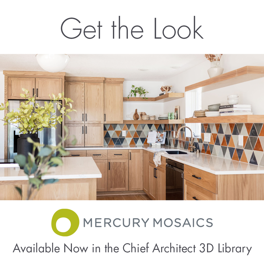 Mercury Mosaics Meet Chief Architect 2.0