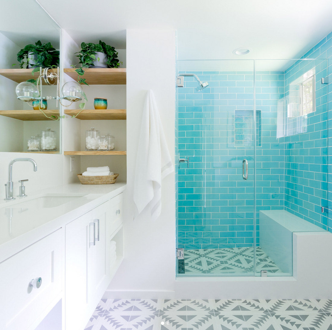 5 Examples of Color Personality with Subway Tile – Mercury Mosaics