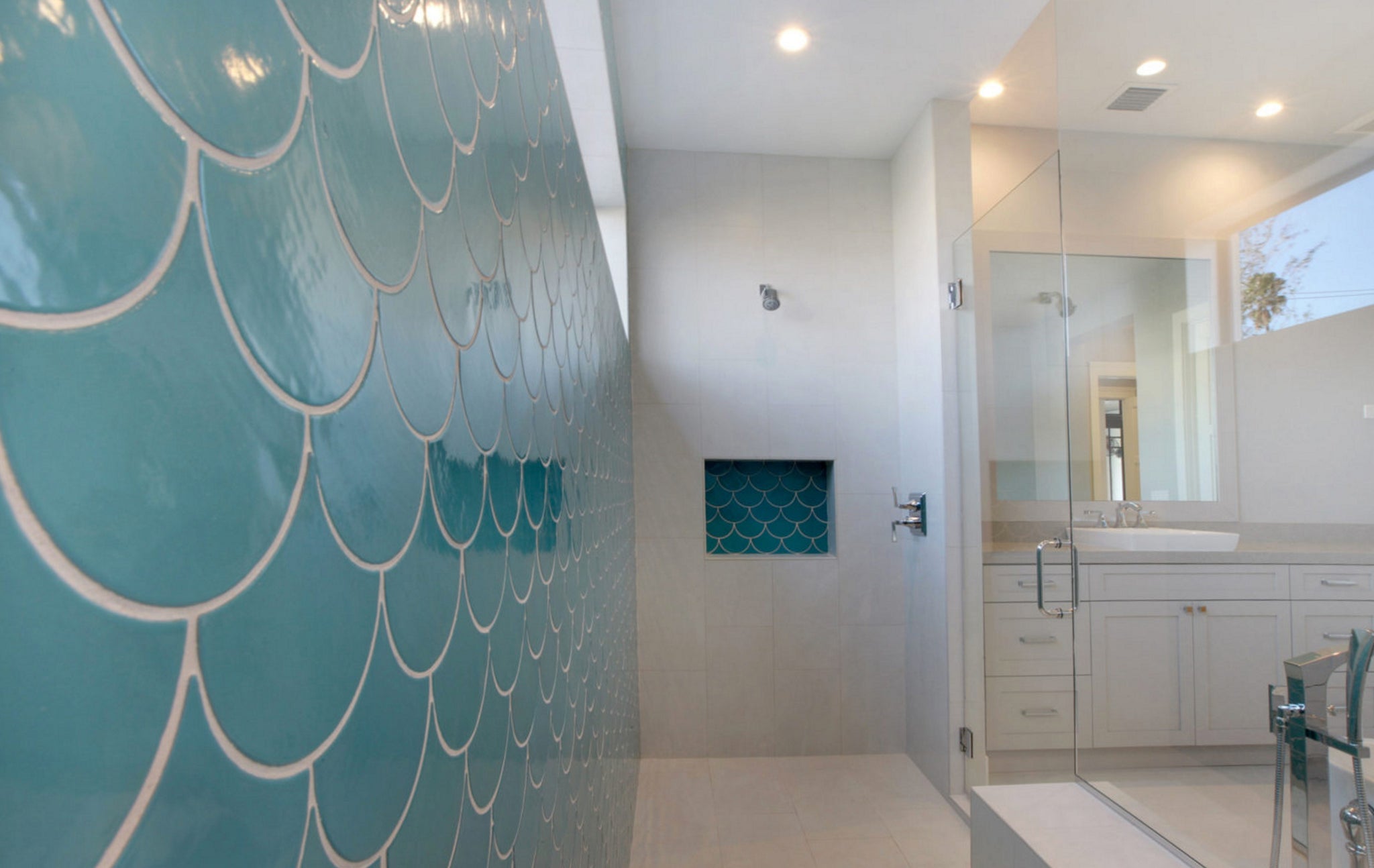 Standard Height Of Bathroom Fittings  Shower shelves, Shower corner shelf,  Shower tile