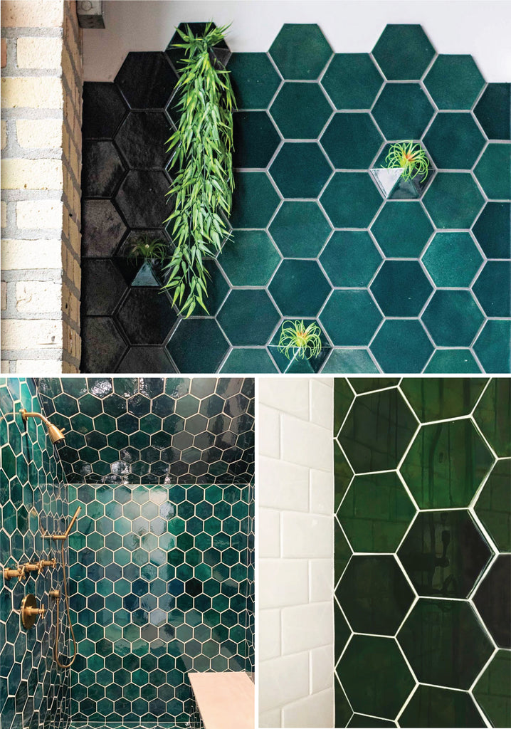 32 Best Green Tile Bathroom Images Green Tile Tile Bathroom
