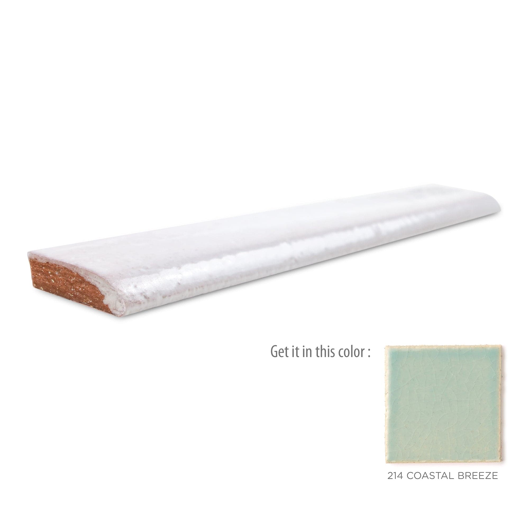1"x6" Bullnose - 214 Coastal Breeze