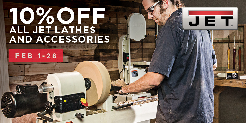 Jet Lathe Sale - 10% off in February