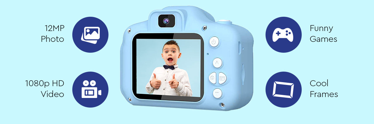 Cámara Digital Para Niños LittleLens - Jugar y Descubrir