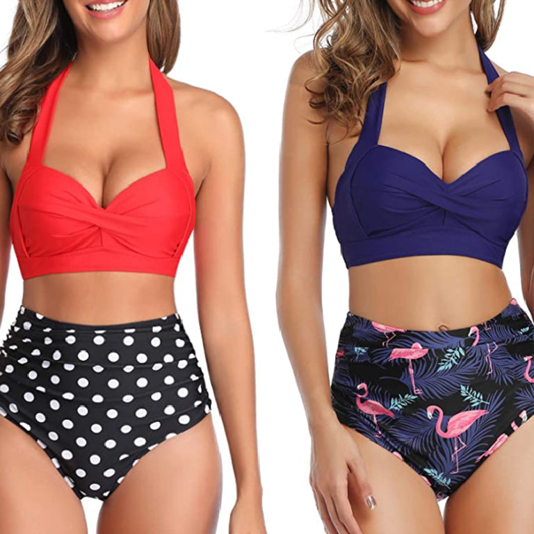 Swimsuit Two-piece High waist Bikini - Beach Bum Store
