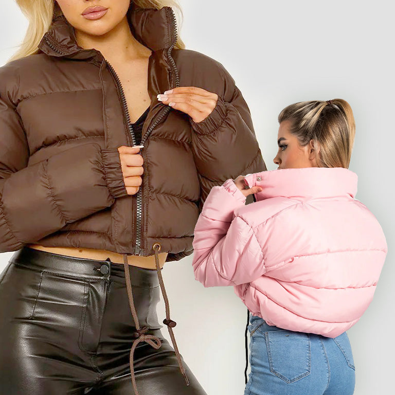 Women's Crop Puffer Jacket