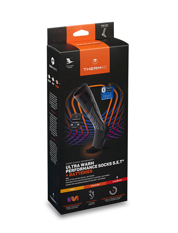 Chaussettes chauffantes Heat Uni + batteries S-Pack 700B ND