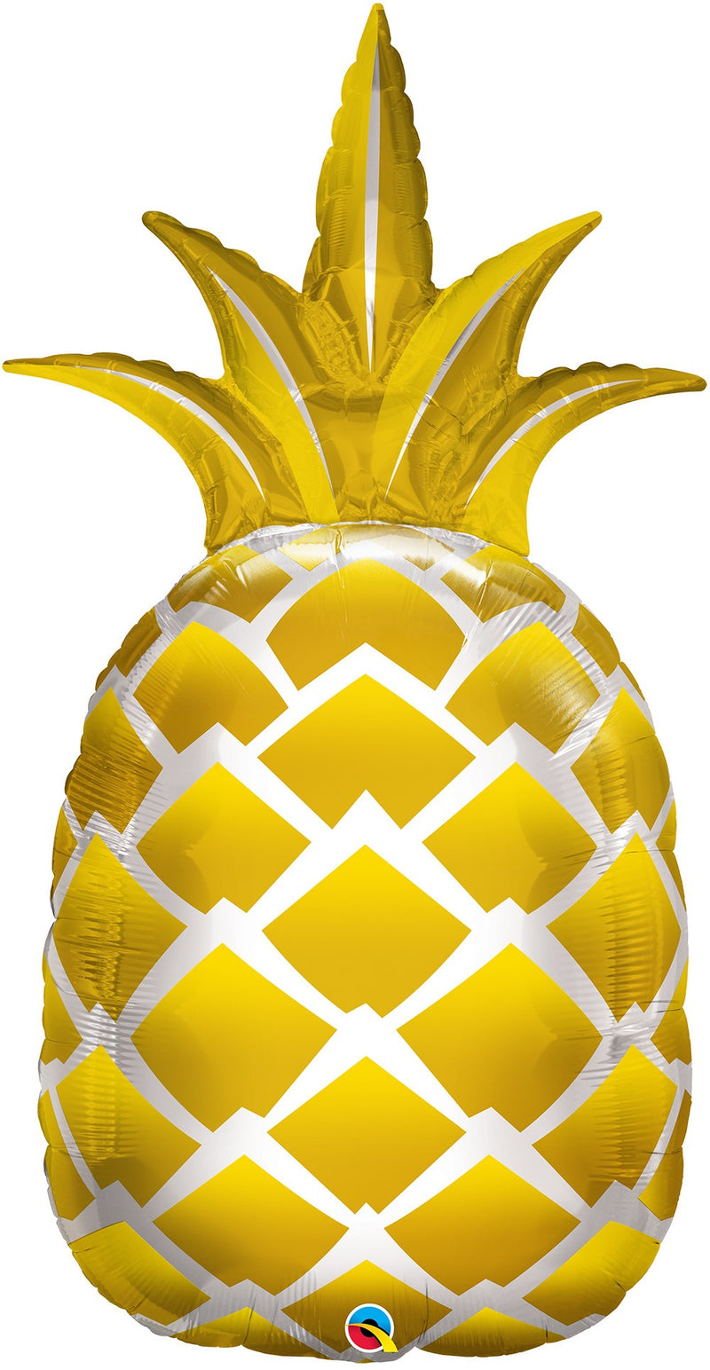 Golden Pineapple Balloon 44''