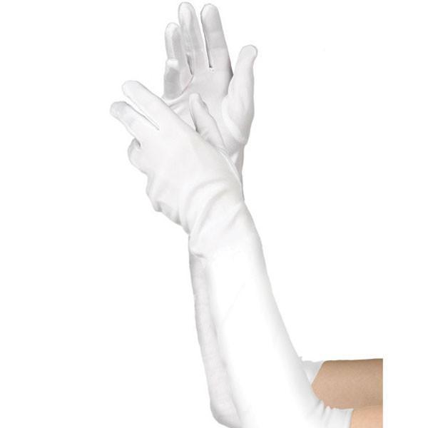 long white gloves