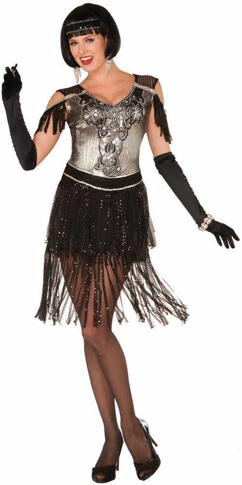 flapper costume with sleeves