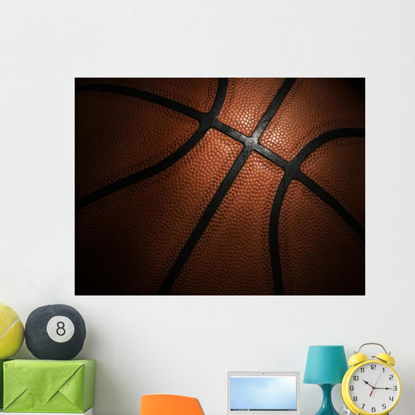 Basketball Close-up Sports Wall Mural – Decall.ca