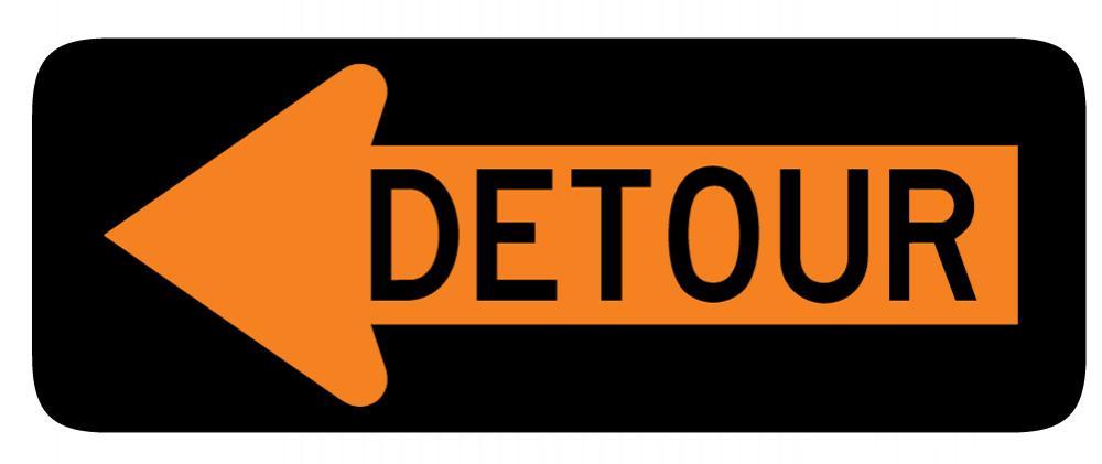 Детур. The Detour. Detour PNG.