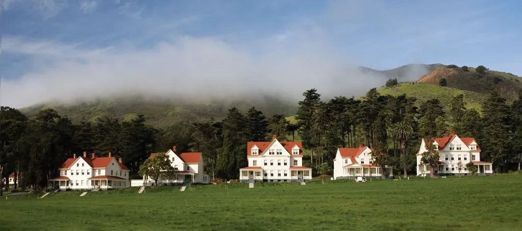 Landscape photo of 5 lodges at Cavallo Point Lodge