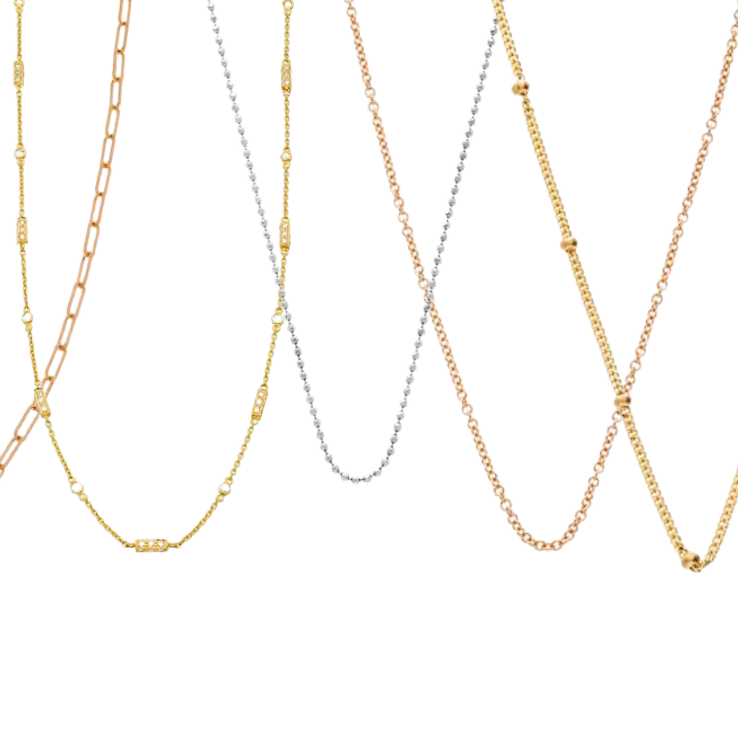 Assortment of Sethi Couture Gold Chains