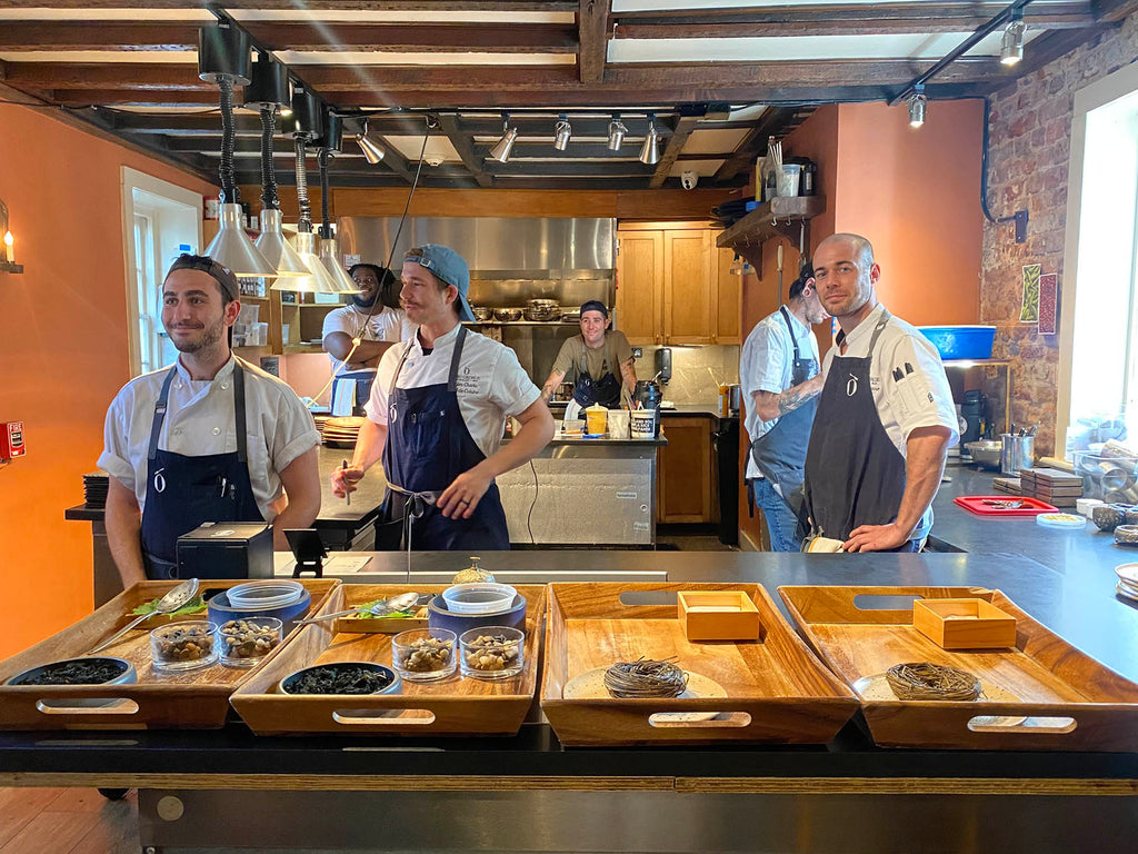 Photo of Kitchen Team in Charleston Restaurant