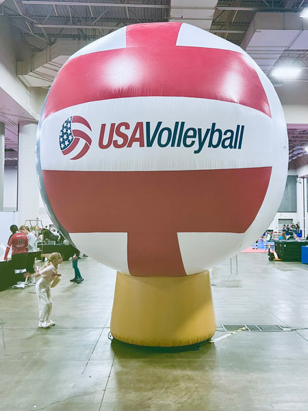 USA Volleyball Ballon at Volleyball Tournament, gallery 01