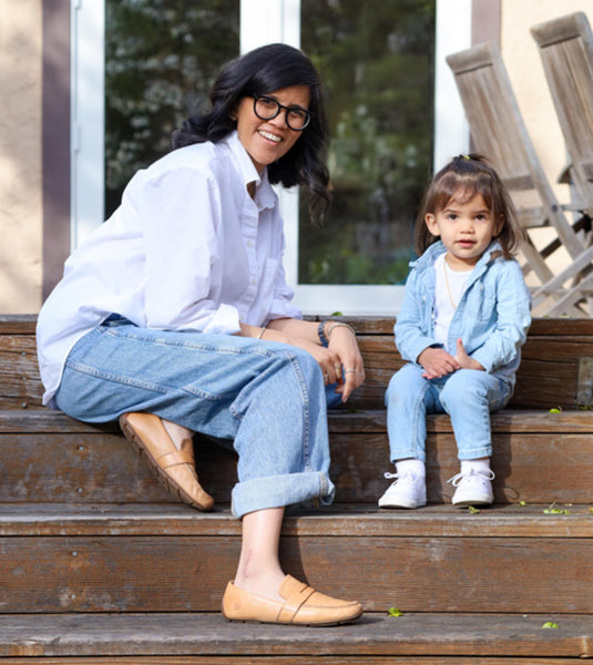 Prerna with her daughter Pia