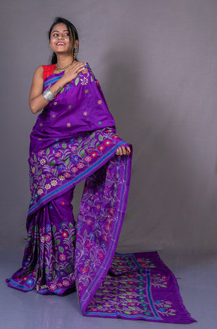 Kantha Saree