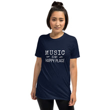 Load image into Gallery viewer, MUSIC IS MY HAPPY PLACE Indie Tee