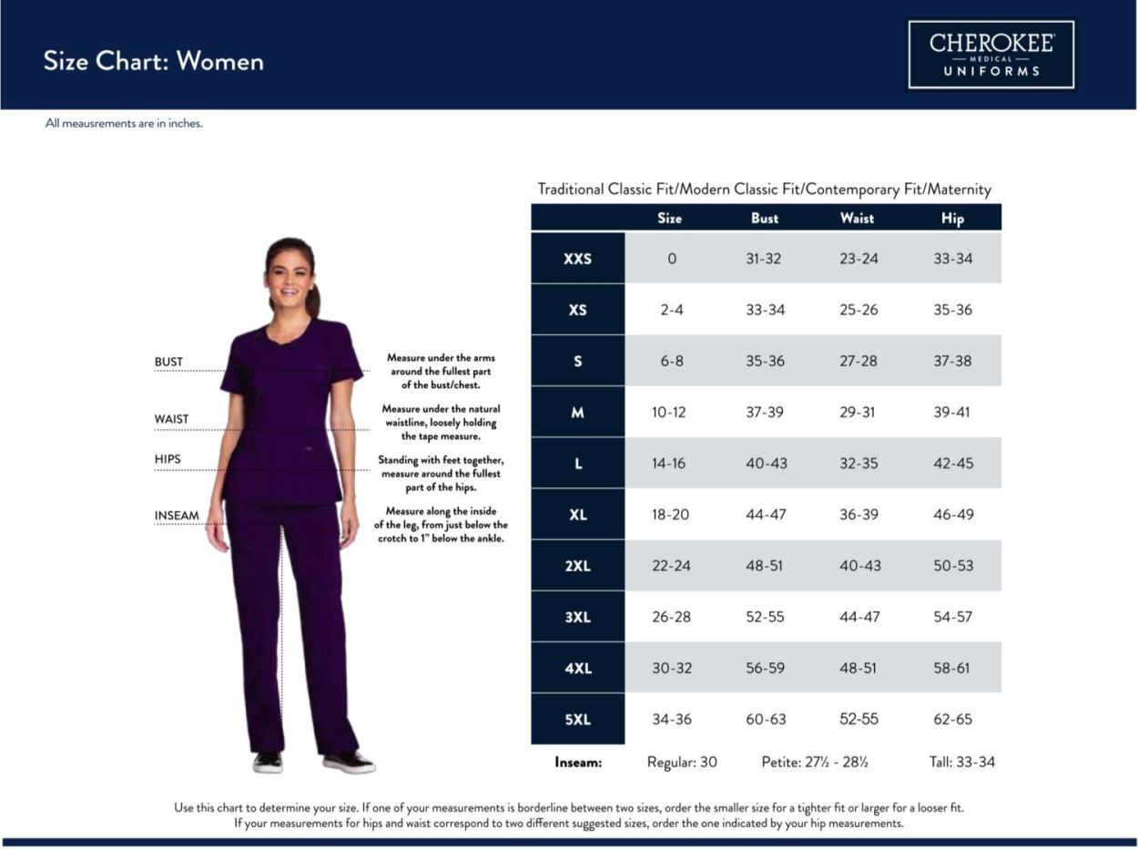 Sizing Charts