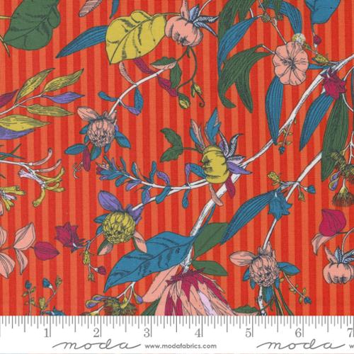 Riley Blake Designs - Wide-Width Collection 2 by Liberty Fabrics - Pansy  Meadow A