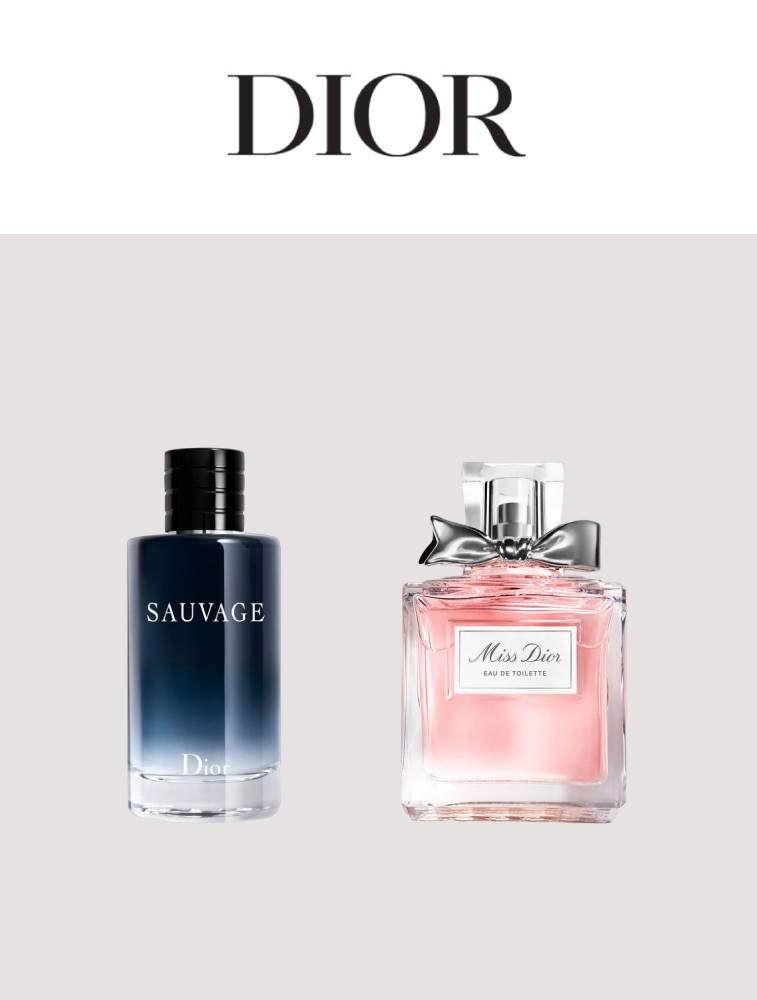 Dior perfumes at Harveys of Halifax