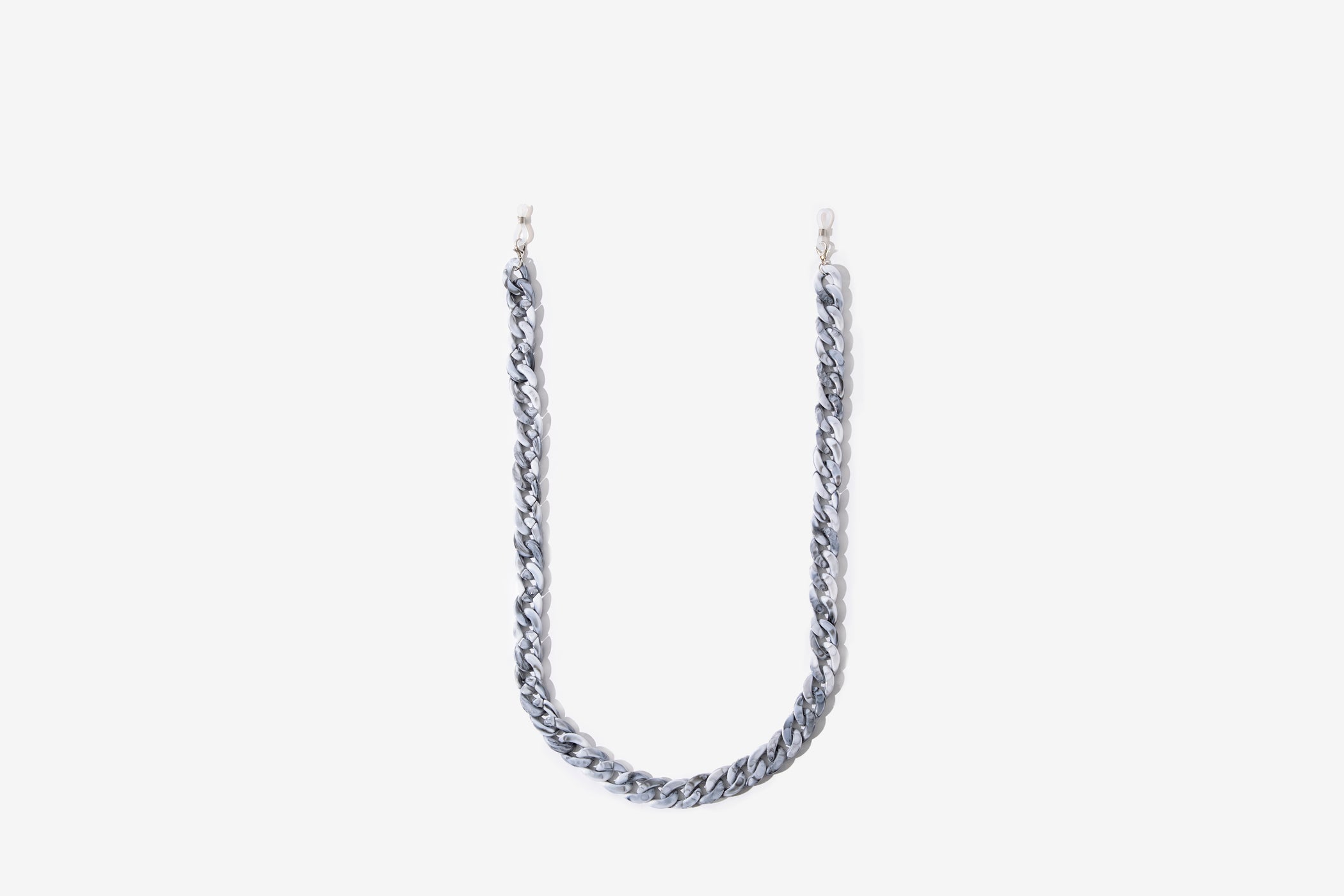 MASK/EYEGLASS CHAIN: Grey Marble - Colors in Optics