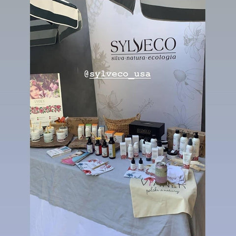 Sylveco stand at Summer Daze Party, July 2019, North Hollywood, California