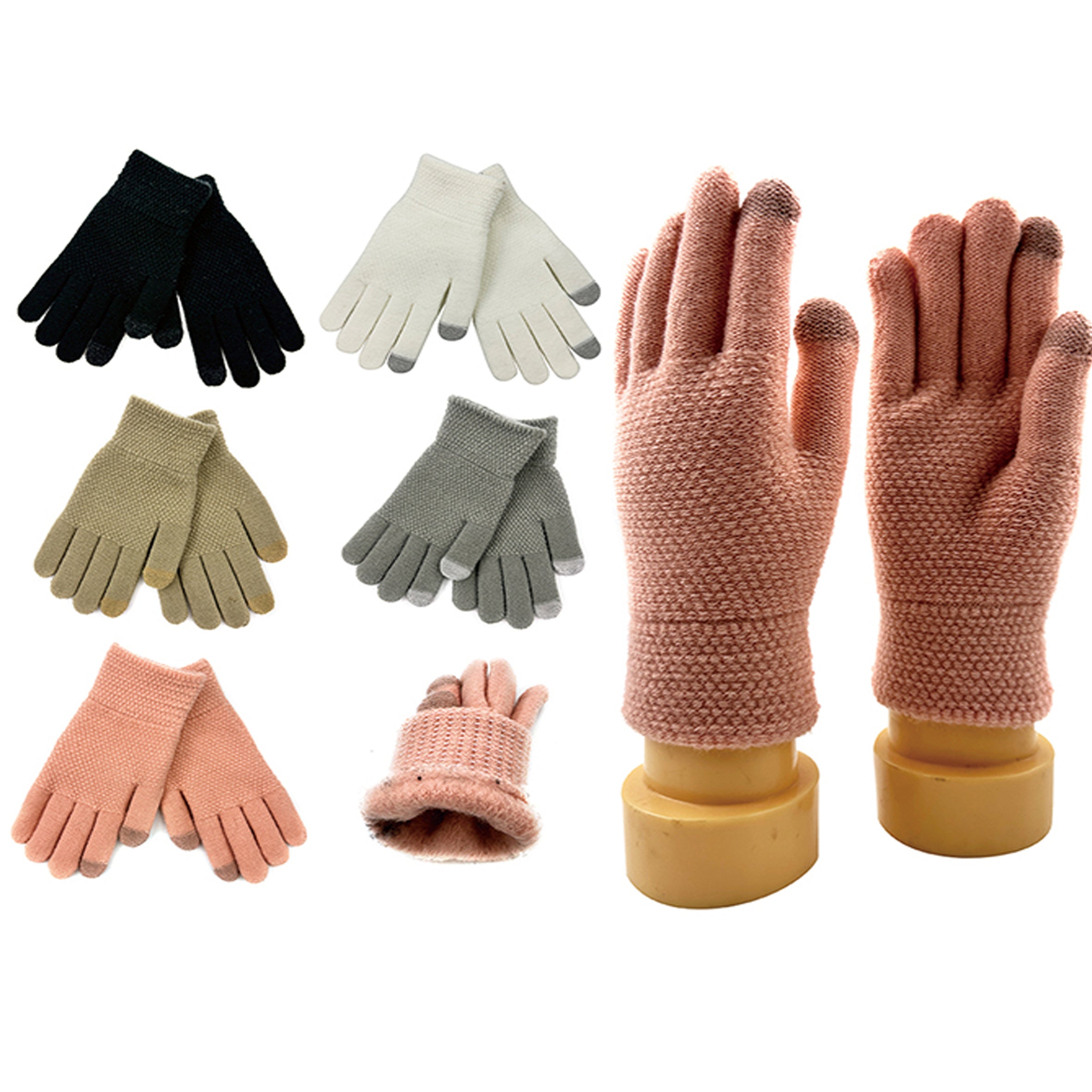 Wholesale Clothing Accessories Women's Touch Glove Touch Screen ACRYLIC Gloves NH226