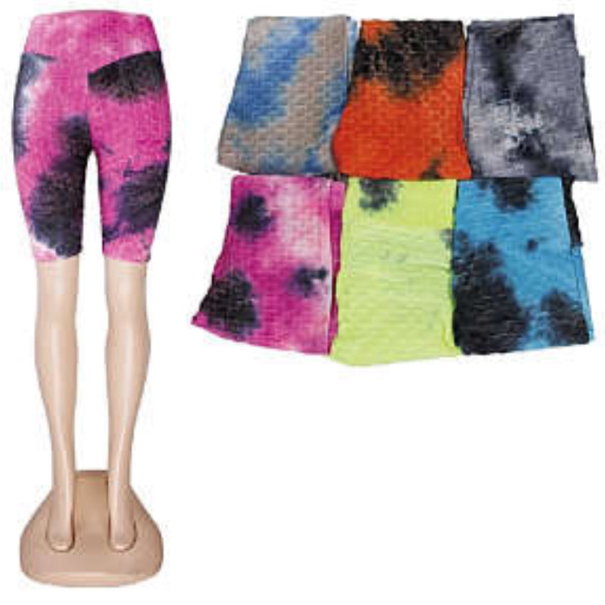''Wholesale Women's Clothing Assorted Accessories Garments Bubble Tie-Dye LEGGINGS M/L, XL/XXL Averie