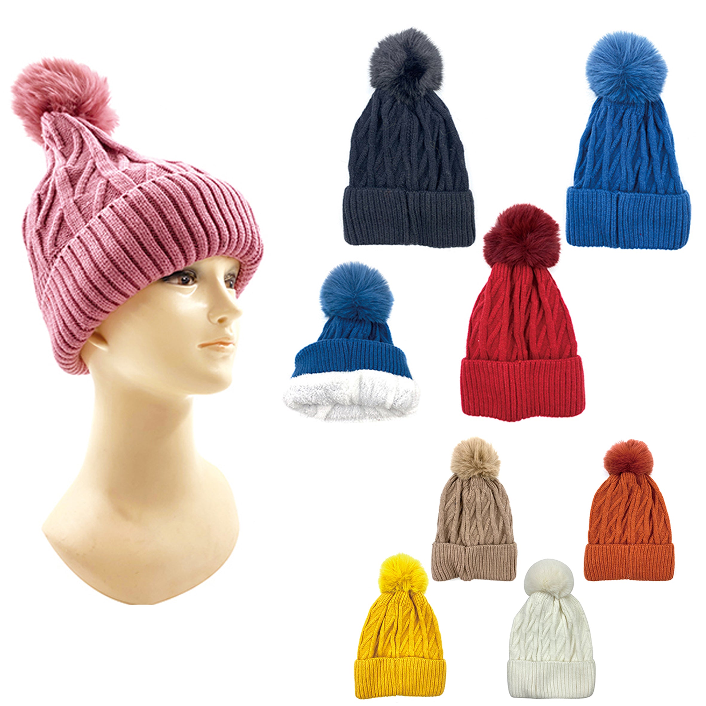 Wholesale CLOTHING Accessories Women's Winter Hat NH235