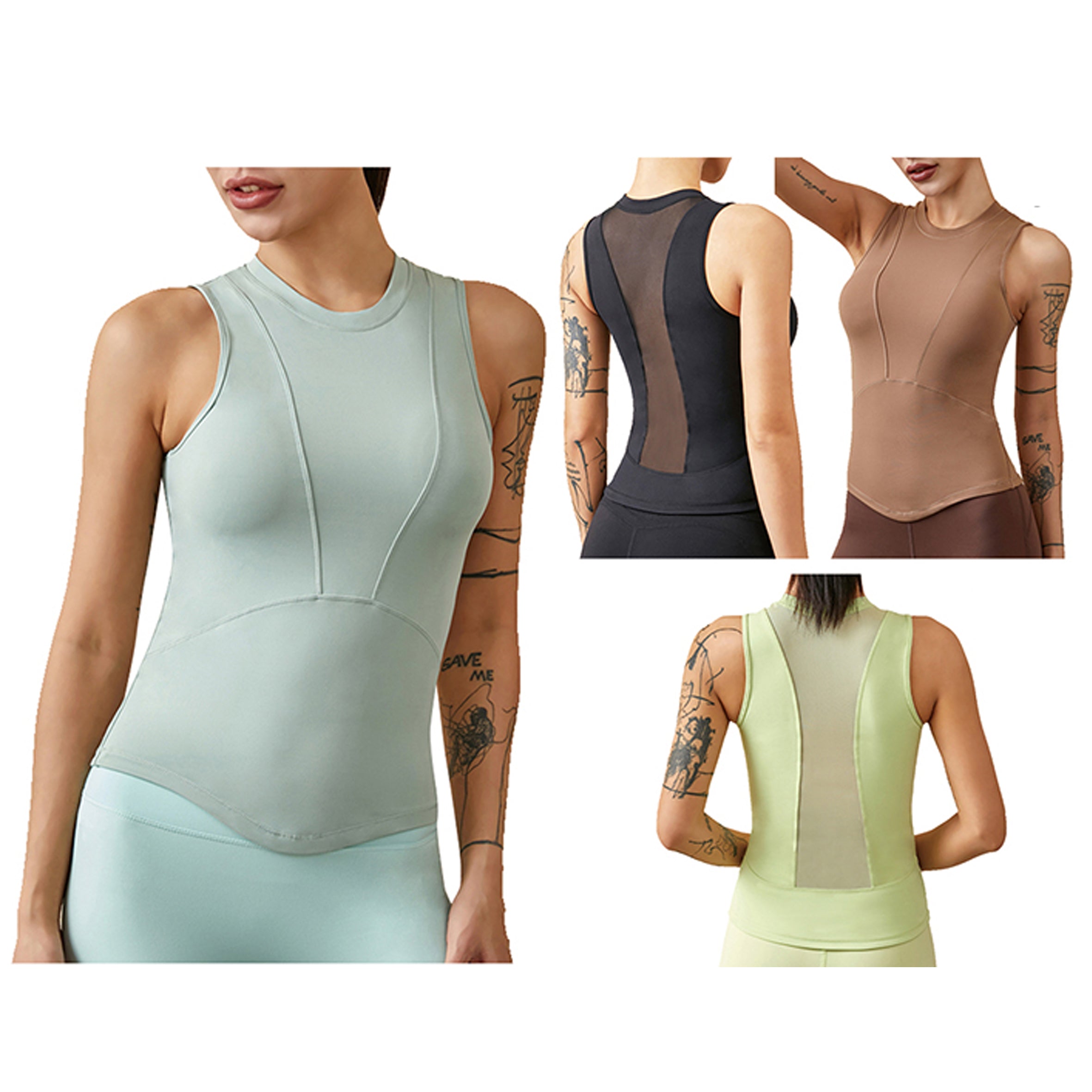 Wholesale CLOTHING Apparel Yoga Tanktop Vest NH266