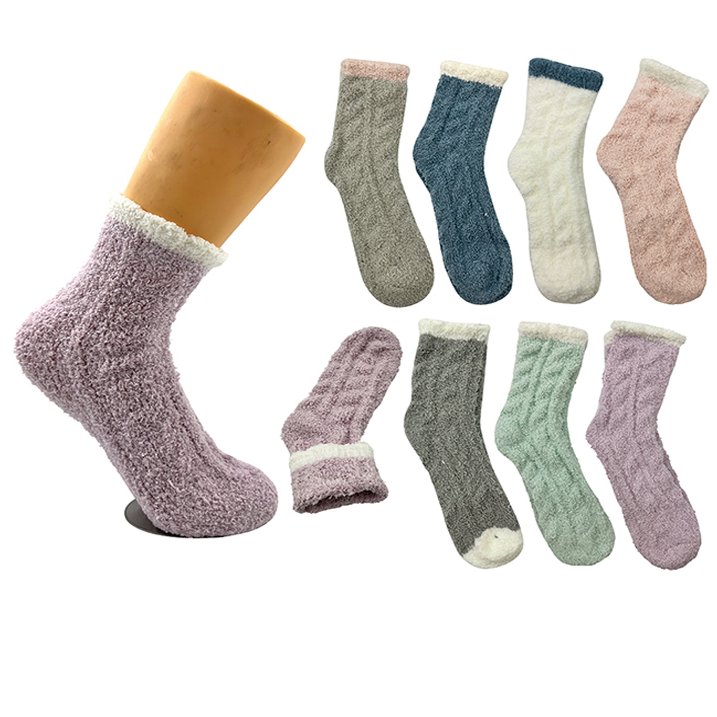 Wholesale Clothing Accessories Twist Terry SOCKS NH206