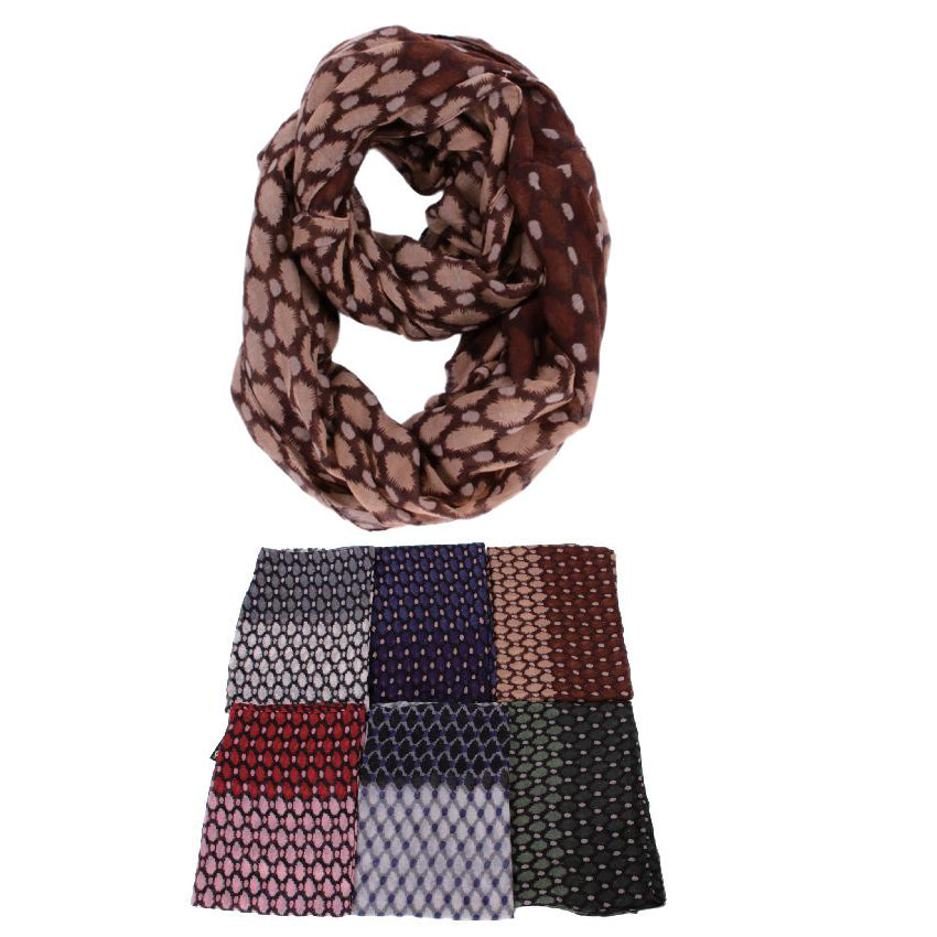 Wholesale CLOTHING Accessories Infinity Scarf Assorted NQ75