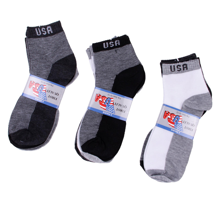 Wholesale Men's CLOTHING Accessories Apparel Assorted Socks Size 10-13 Wilber NQW0