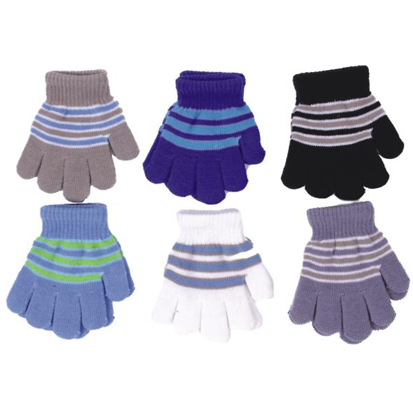 Wholesale CLOTHING Accessories Boys 3 Tone 12Cm Gloves Assorted NQ88