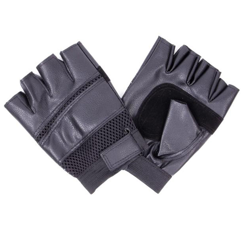 Wholesale Clothing Accessories Men LEATHER Half Finger GLOVE NQ88