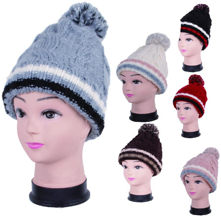 Wholesale CLOTHING Accessories Ladies Winter Hat Assorted NQ86