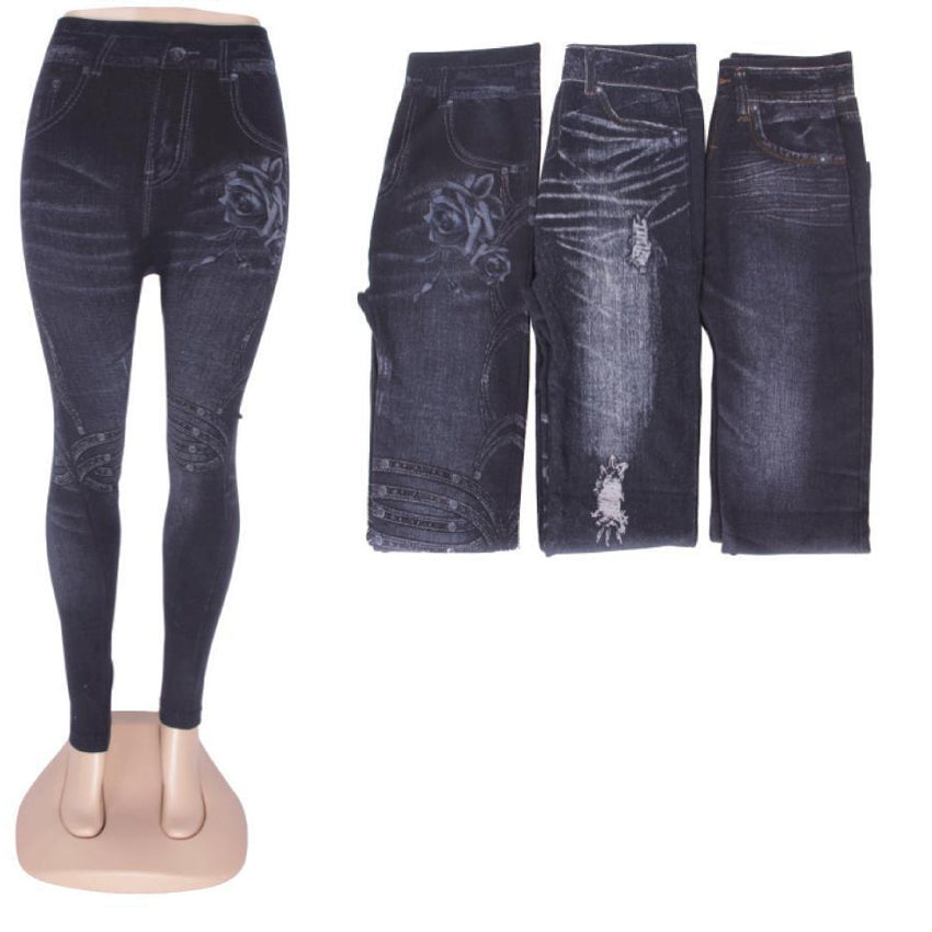 Wholesale Clothing Accessories Ladies Cotton JEAN Color Long NQ726