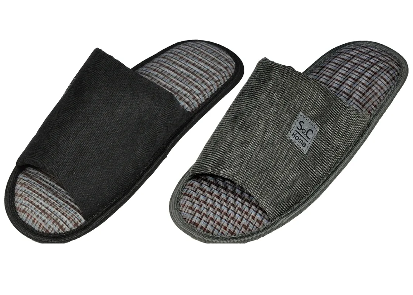 Wholesale Men's SLIPPERS Gents Slooze Mix Assorted Colors Sizes Feet Warmer Cadman NSU12