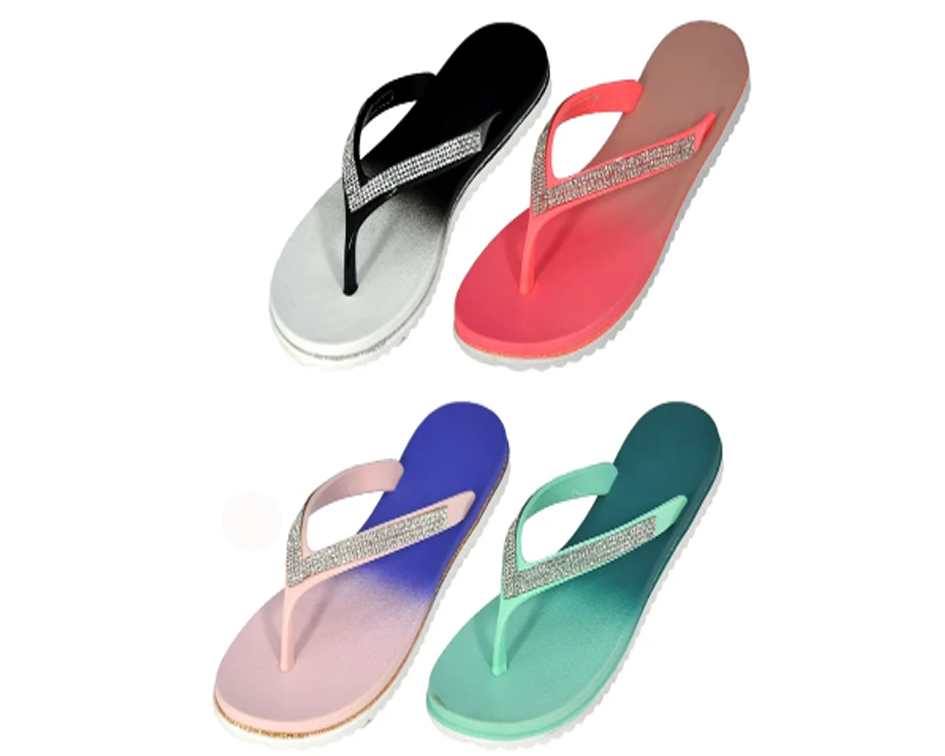 Wholesale Women's SLIPPERS Ladies Mix Assorted Colors Sizes Flip Flops Sariyah NSU28